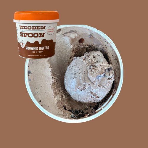 Brownie Batter ice cream tub