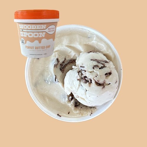 Peanut Butter Chip ice cream tub
