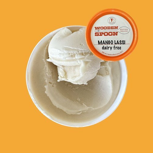 Mango Lassi ice cream tub