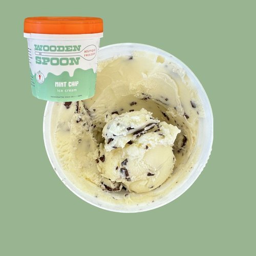 Mint Chip ice cream tub
