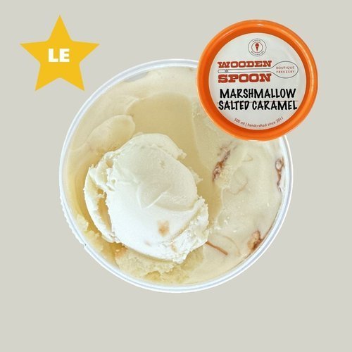 Marshmallow Salted Caramel limited edition ice cream