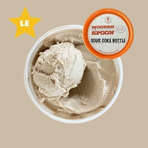 Sour Coke Bottle limited edition ice cream