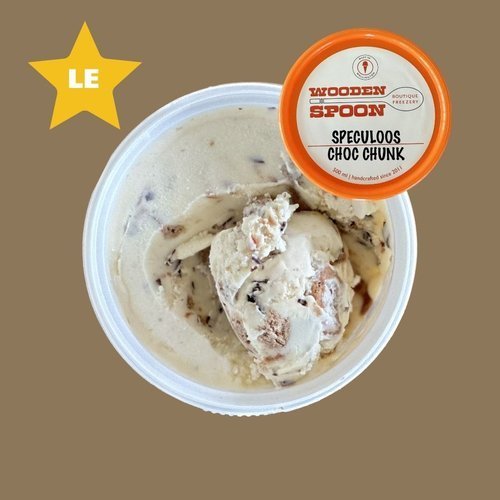 Speculoos Choc Chunk limited edition ice cream