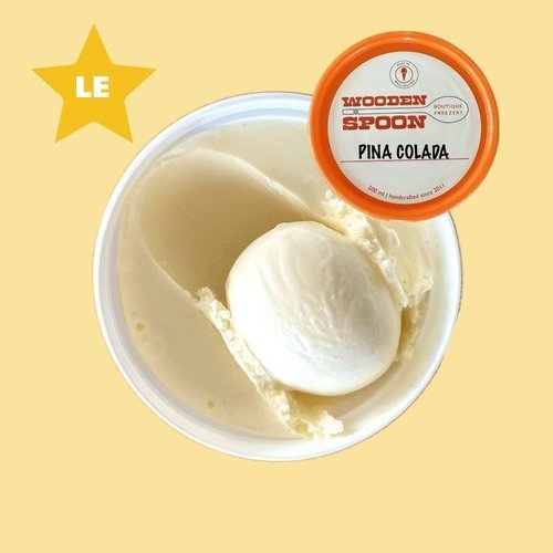 Pina Colada limited edition ice cream