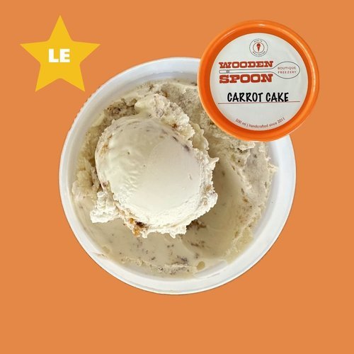 Carrot Cake limited edition ice cream