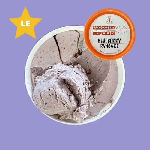 Blueberry Pancake limited edition ice cream