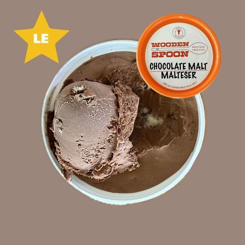 Chocolate Malt Malteser limited edition ice cream