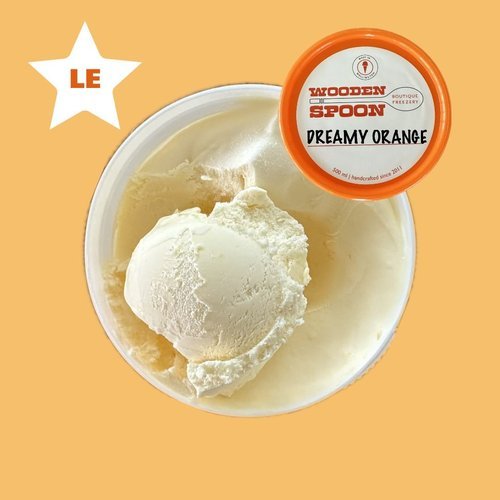 Dreamy Orange limited edition ice cream