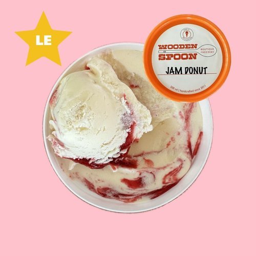 Jam Donut limited edition ice cream